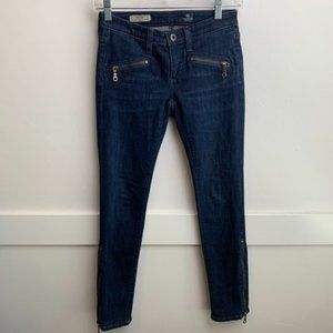 AG Adriano Goldschmied The Zip Skinny Zipper Jean